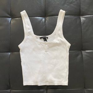 Forever 21- Cute Basic White Tank